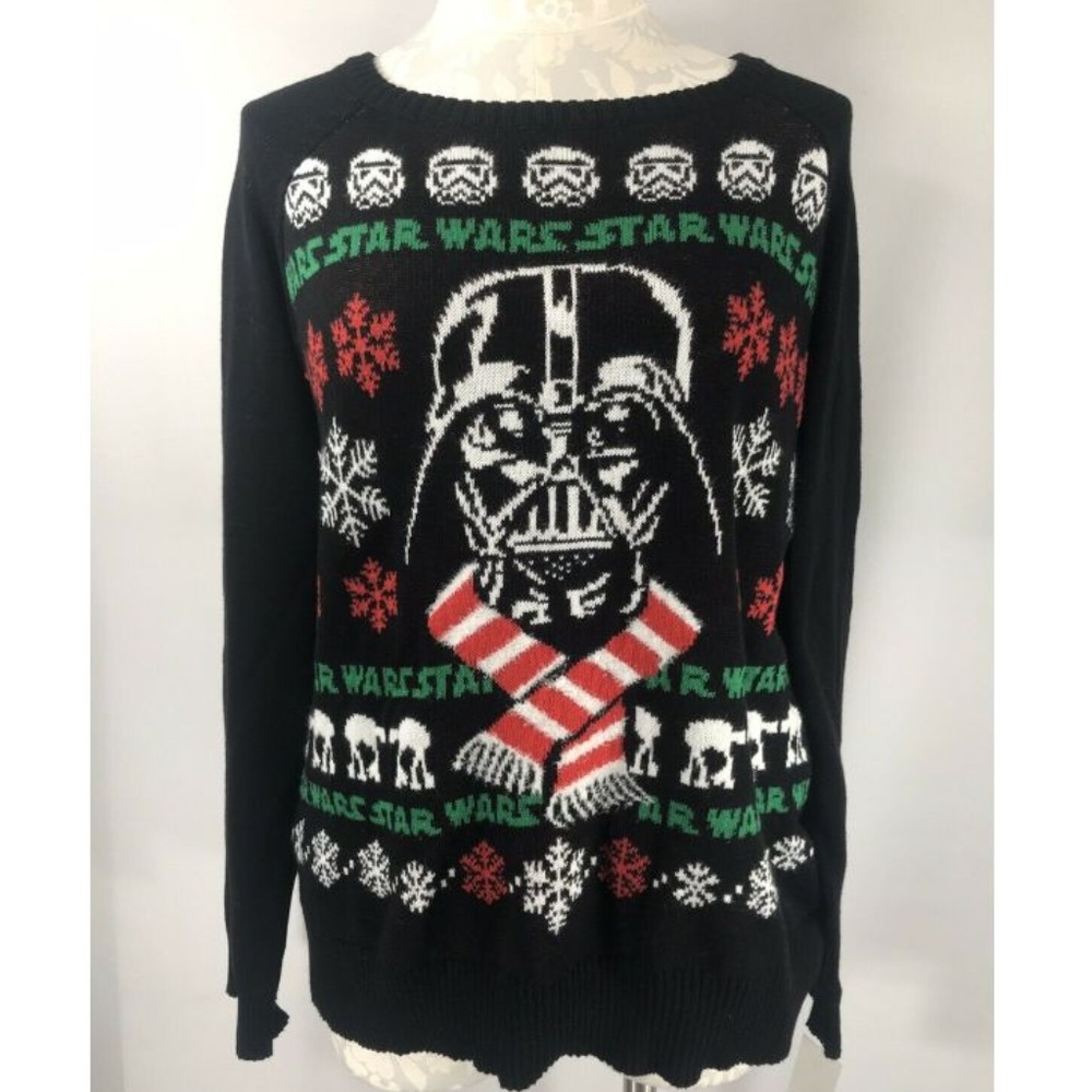 New Star Wars Christmas Sweater Darth Vader XL NWT